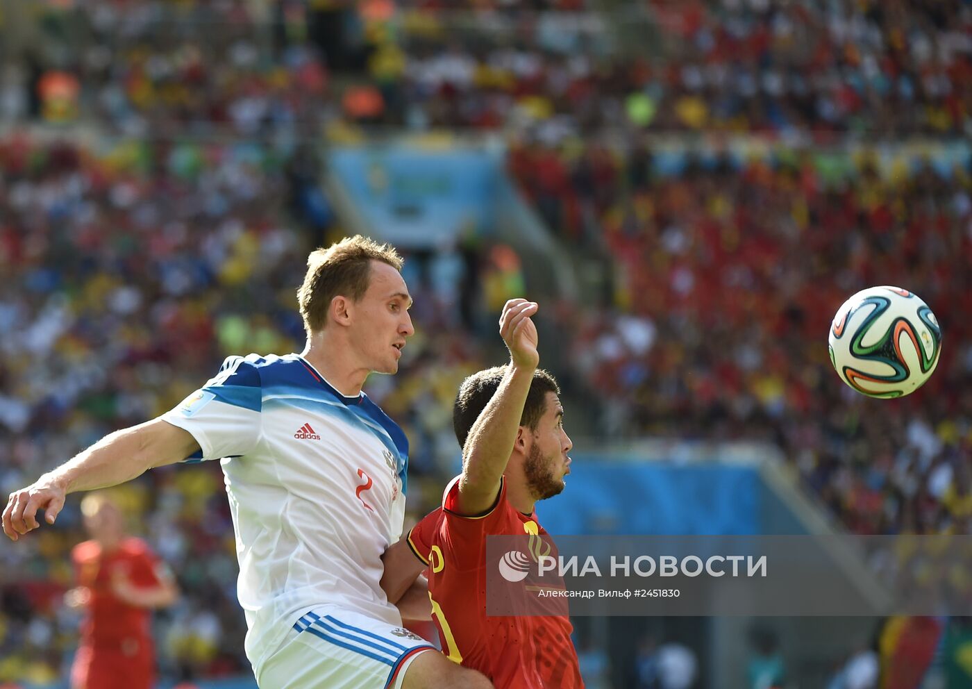 Футбол. Чемпионат мира - 2014. Матч Бельгия - Россия