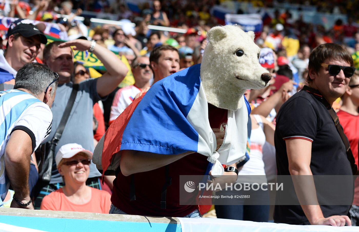 Футбол. Чемпионат мира - 2014. Матч Бельгия - Россия