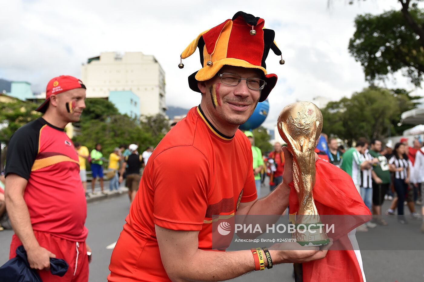 Футбол. Чемпионат мира - 2014. Матч Бельгия - Россия