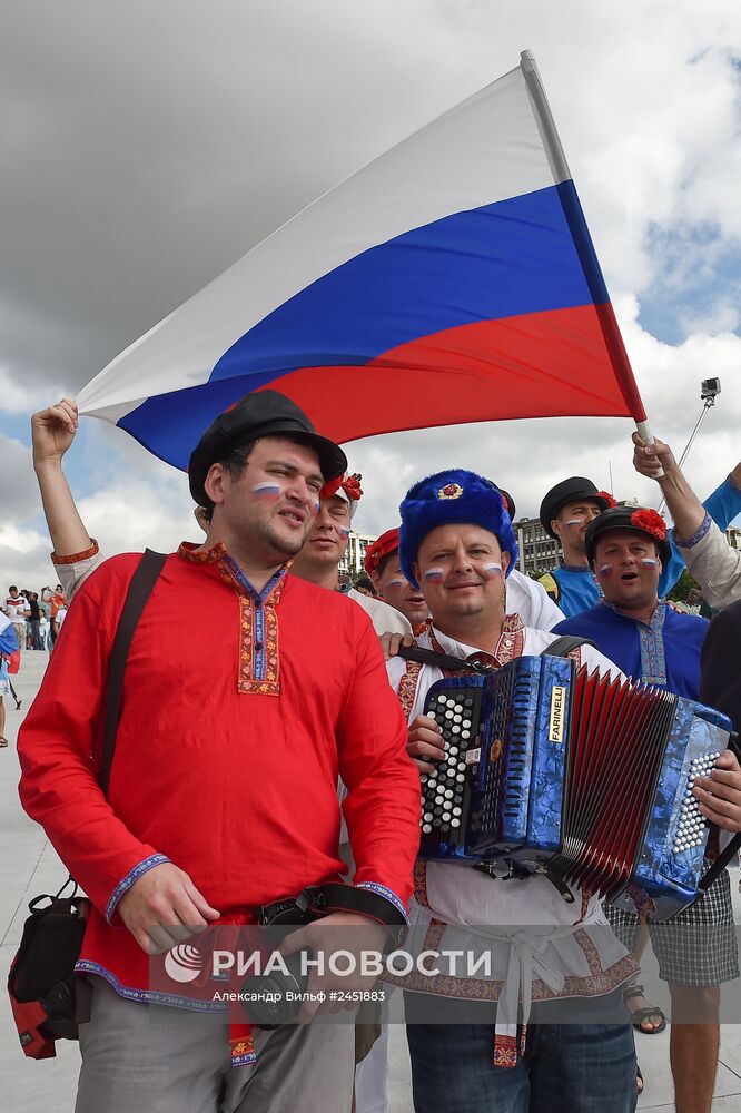 Футбол. Чемпионат мира - 2014. Матч Бельгия - Россия