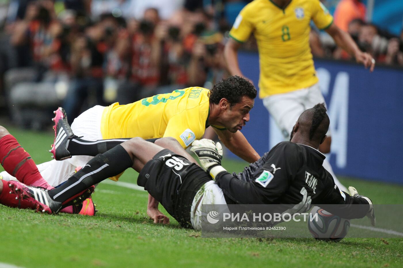 Футбол. Чемпионат мира - 2014. Матч Камерун - Бразилия