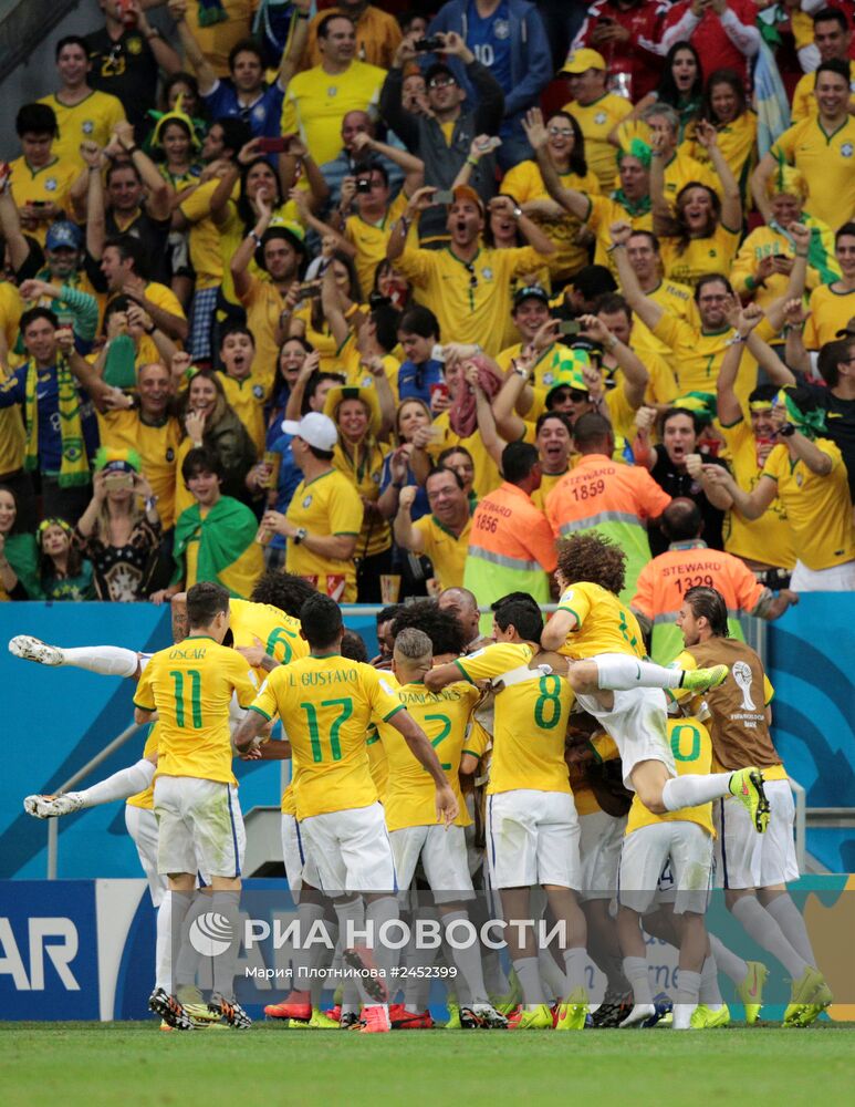 Футбол. Чемпионат мира - 2014. Матч Камерун - Бразилия