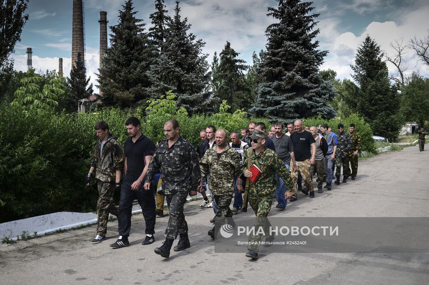 Ситуация в Луганской области Батальон "Призрак" народного ополчения Луганска