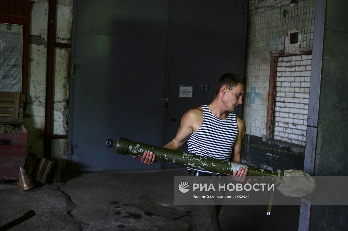 Батальон "Призрак" народного ополчения Луганска