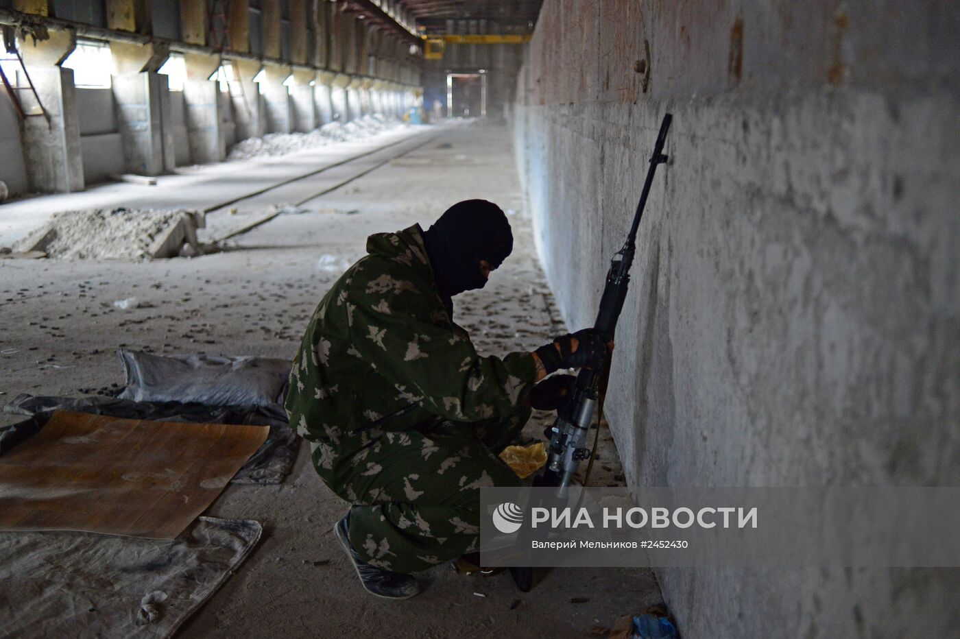 Батальон "Призрак" народного ополчения Луганска