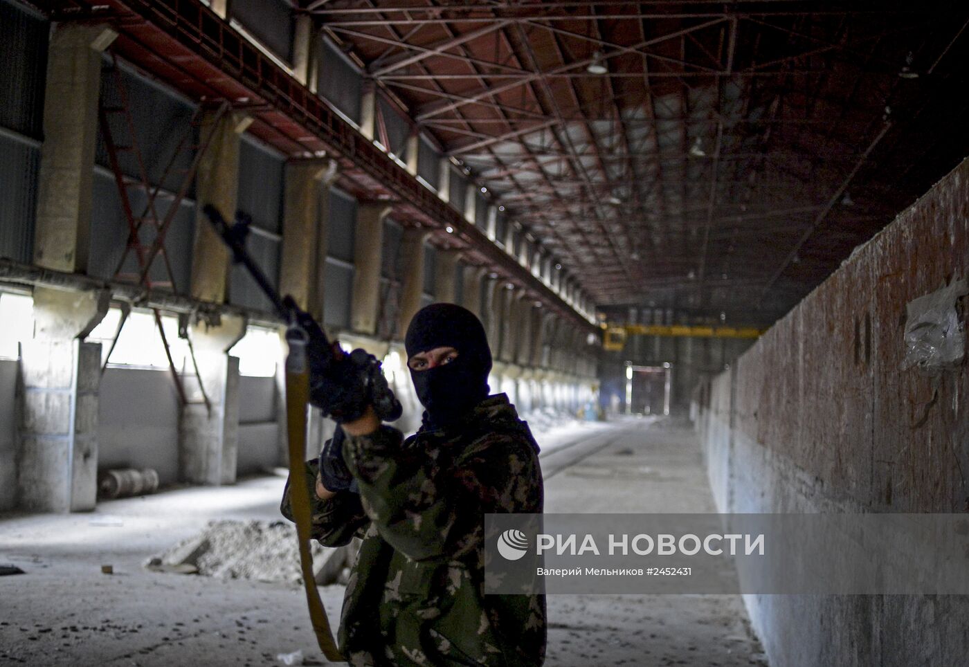 Батальон "Призрак" народного ополчения Луганска