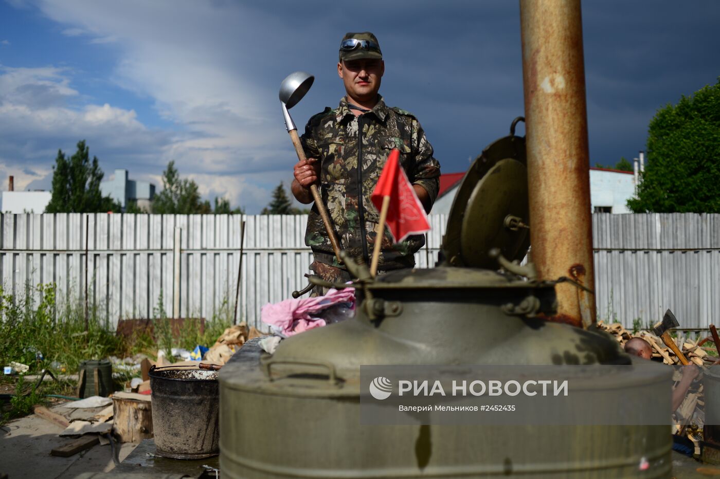 Батальон "Призрак" народного ополчения Луганска