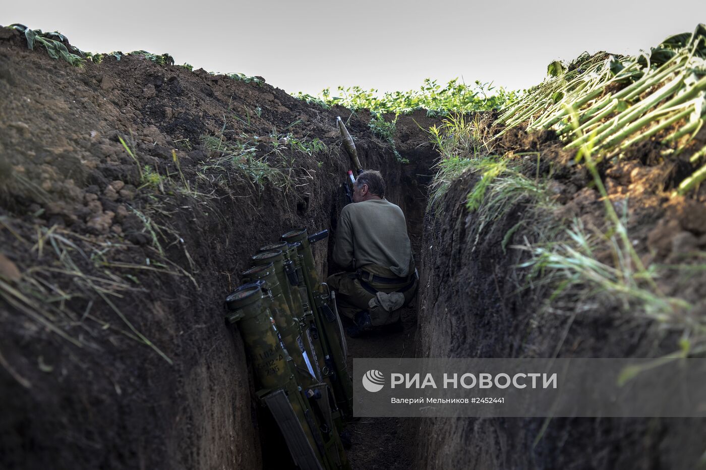 Батальон "Призрак" народного ополчения Луганска