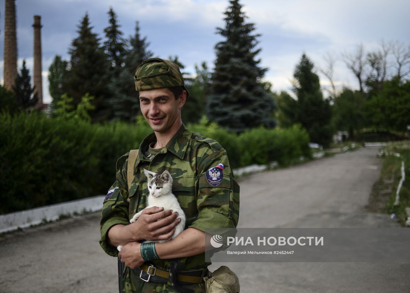 Батальон "Призрак" народного ополчения Луганска