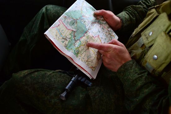 Батальон "Призрак" народного ополчения Луганска