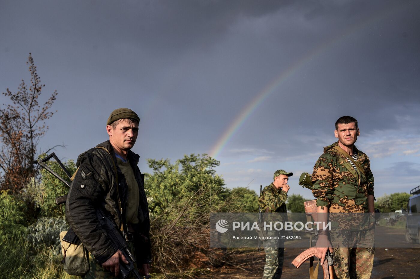 Батальон "Призрак" народного ополчения Луганска