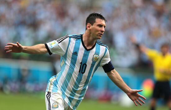 Футбол. Чемпионат мира - 2014. Матч Нигерия - Аргентина