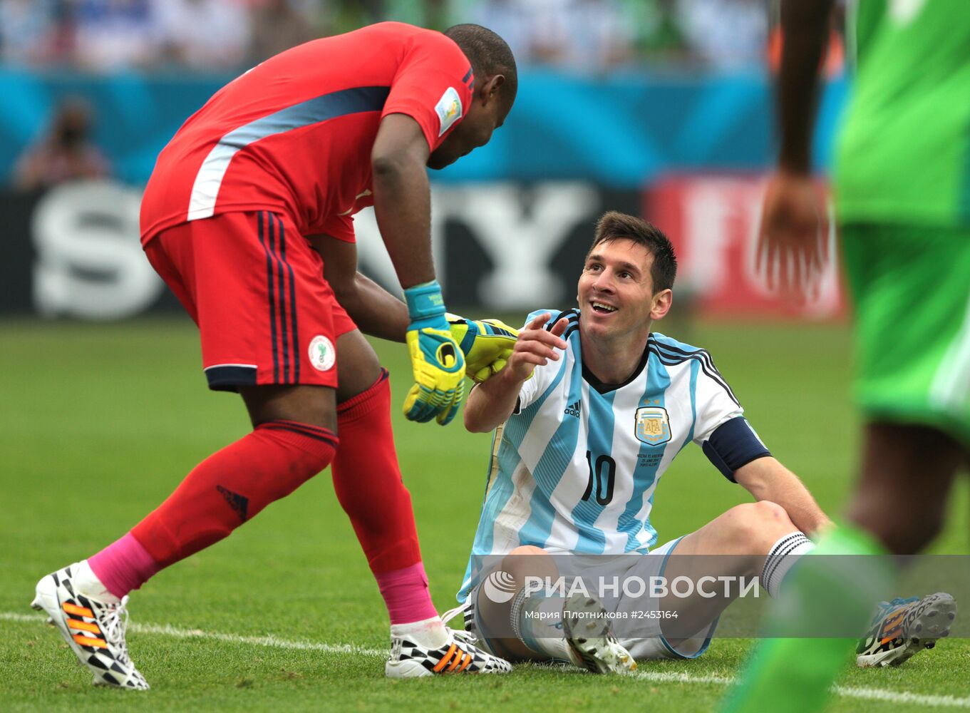 Футбол. Чемпионат мира - 2014. Матч Нигерия - Аргентина