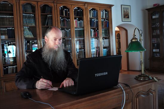 Подготовка к 700-летию Сергия Радонежского в Свято-Троицкой Сергиевой Лавре