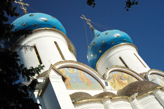 Подготовка к 700-летию Сергия Радонежского в Свято-Троицкой Сергиевой Лавре