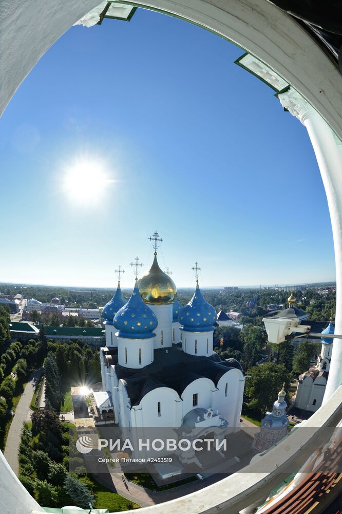 Подготовка к 700-летию Сергия Радонежского в Свято-Троицкой Сергиевой Лавре