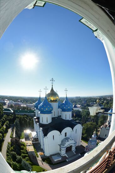Подготовка к 700-летию Сергия Радонежского в Свято-Троицкой Сергиевой Лавре
