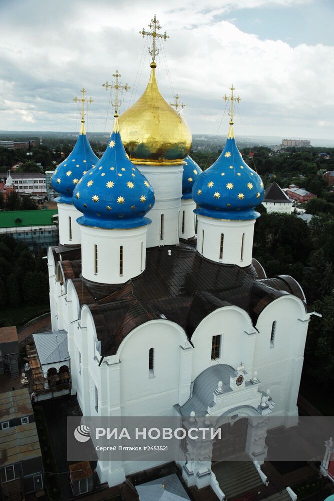 Подготовка к 700-летию Сергия Радонежского в Свято-Троицкой Сергиевой Лавре