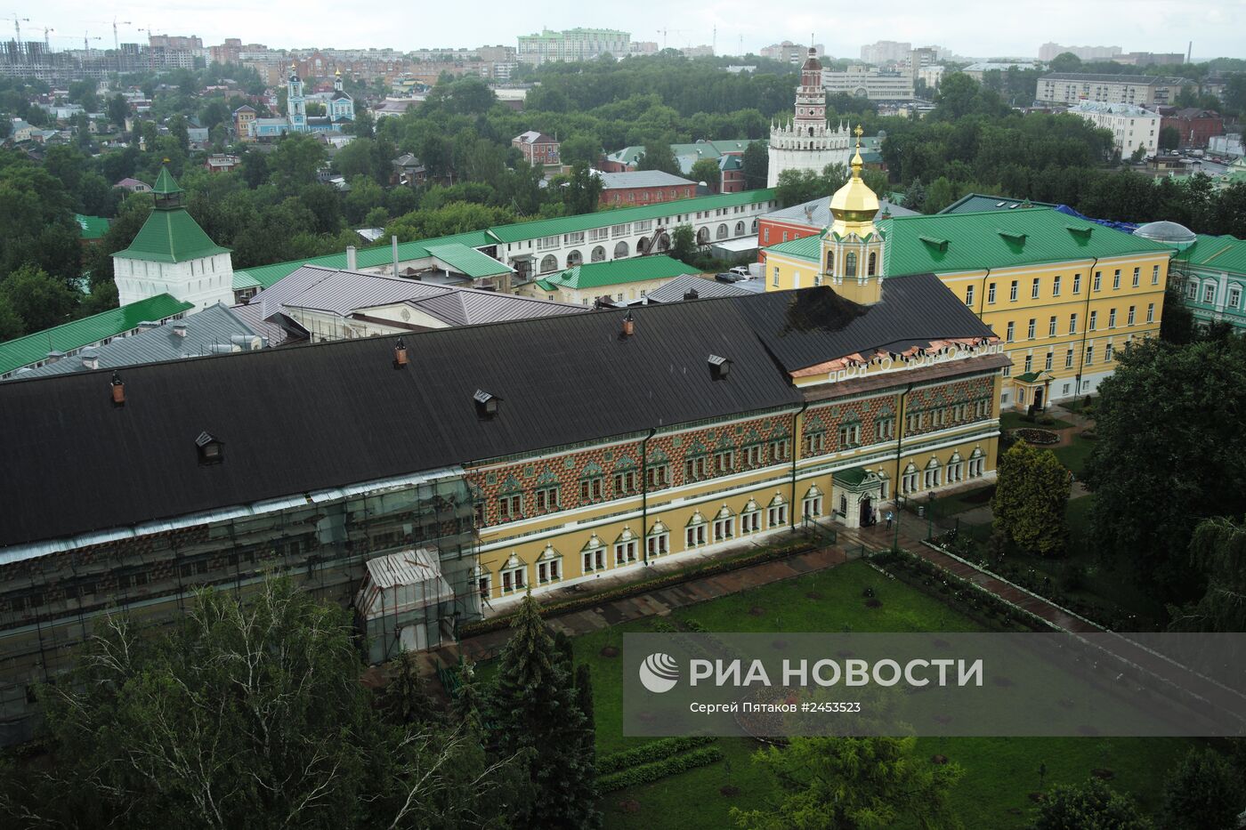Подготовка к 700-летию Сергия Радонежского в Свято-Троицкой Сергиевой Лавре