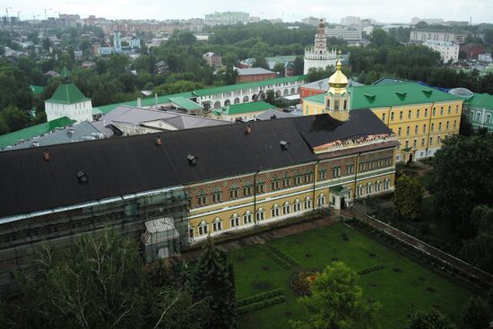 Подготовка к 700-летию Сергия Радонежского в Свято-Троицкой Сергиевой Лавре