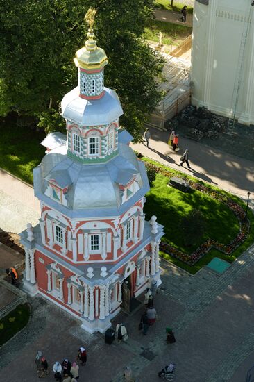 Подготовка к 700-летию Сергия Радонежского в Свято-Троицкой Сергиевой Лавре