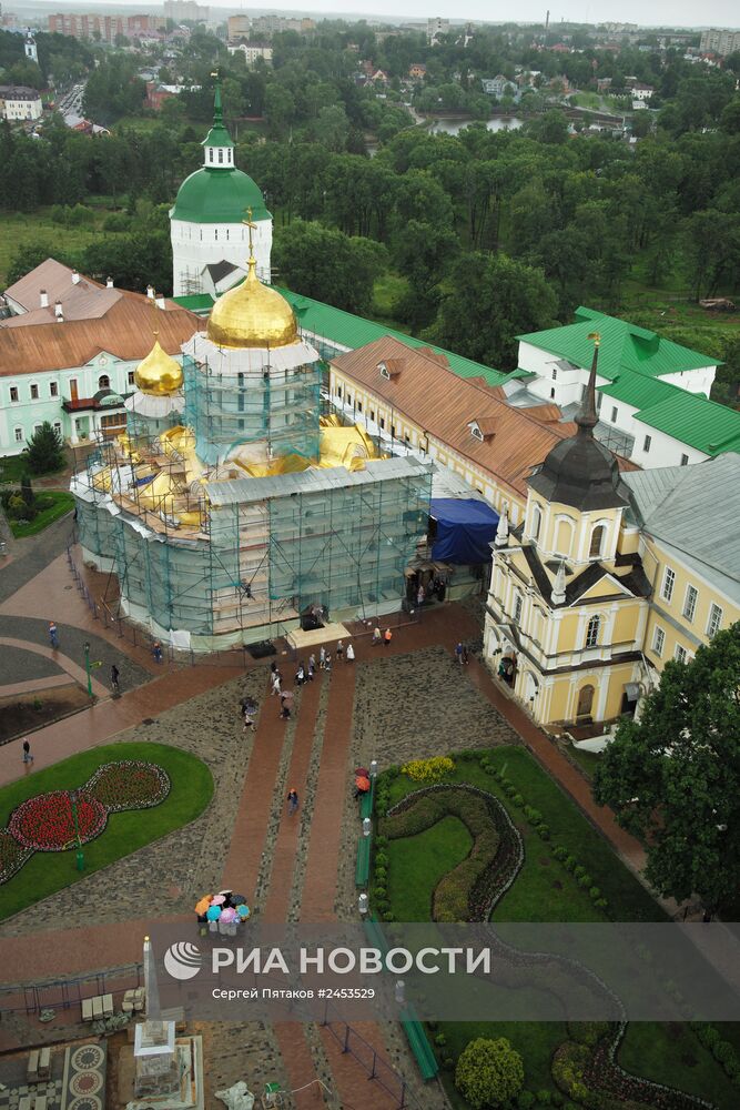 Подготовка к 700-летию Сергия Радонежского в Свято-Троицкой Сергиевой Лавре