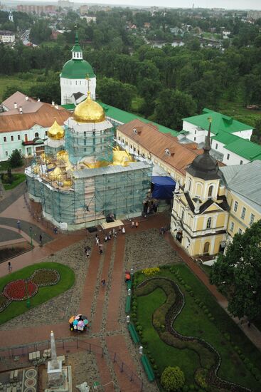 Подготовка к 700-летию Сергия Радонежского в Свято-Троицкой Сергиевой Лавре