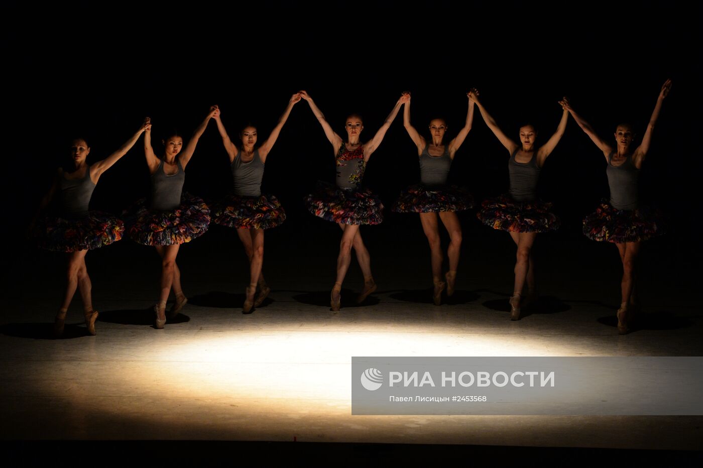 Генеральная репетиция балета-триптиха "Цветоделика" в Екатеринбурге