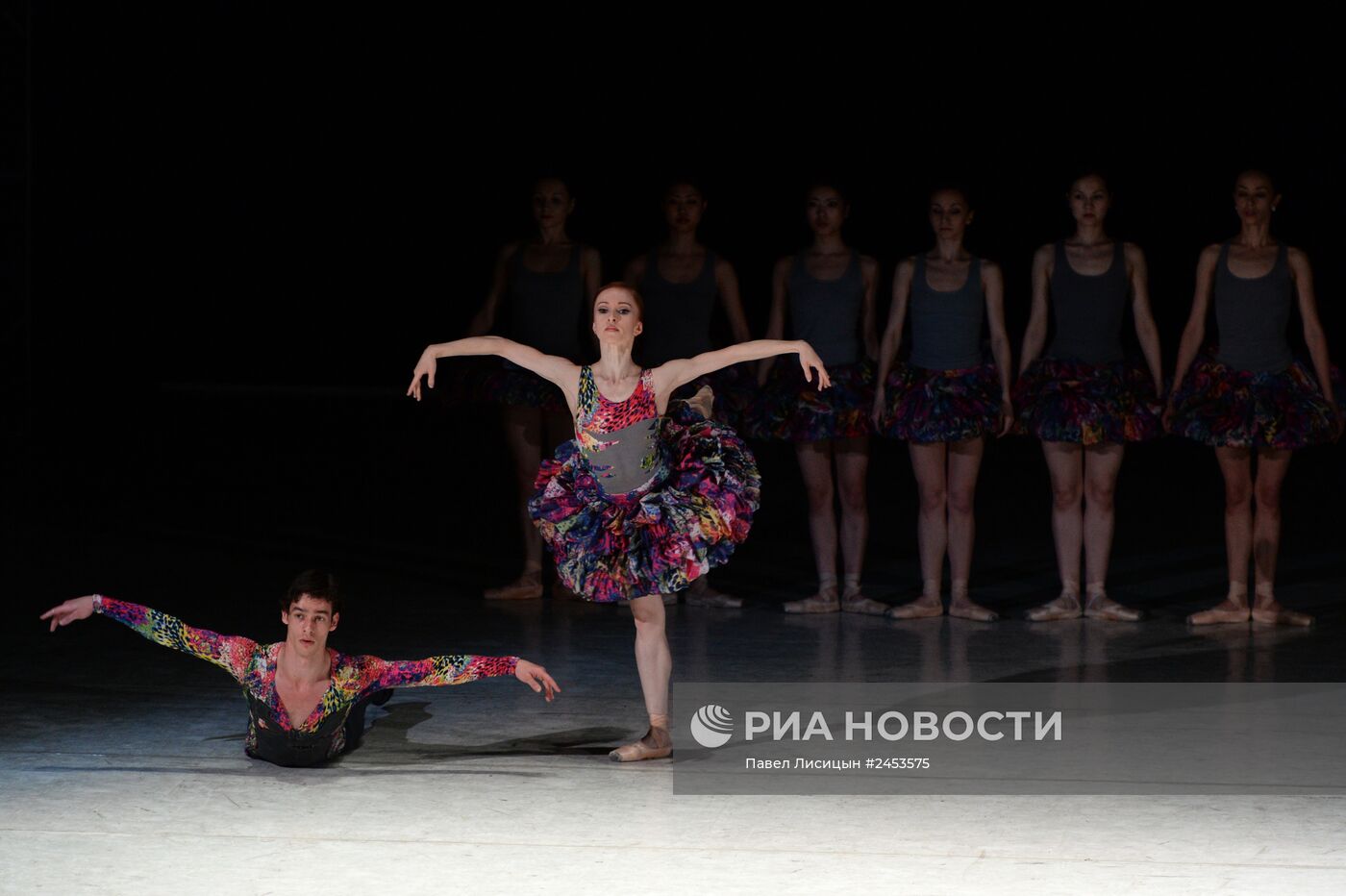 Генеральная репетиция балета-триптиха "Цветоделика" в Екатеринбурге