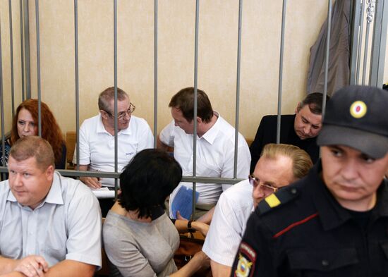 Последнее слово обвиняемых по делу о крушении теплохода "Булгария"