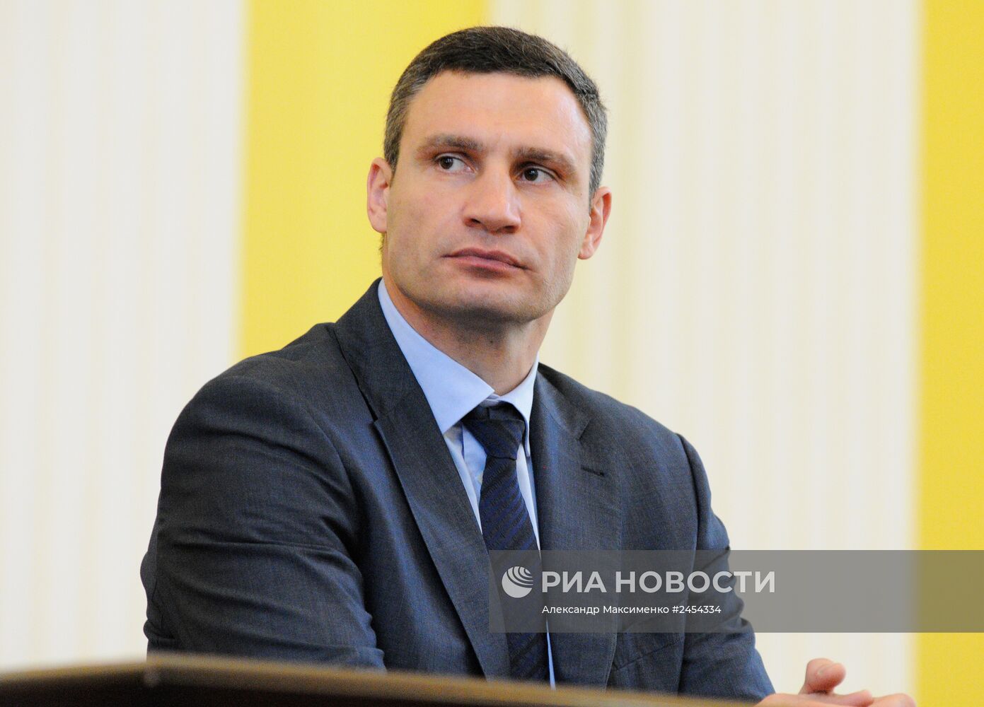 Представление нового председателя Киевской городской государственной администрации В.Кличко