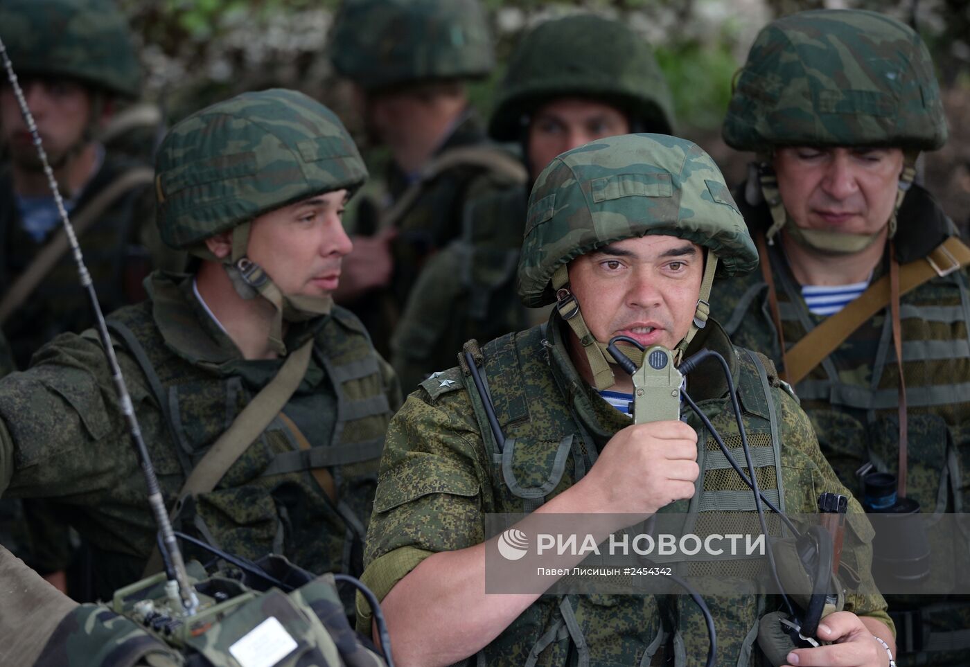 Учения войск Центрального военного округа на полигоне Чебаркуль