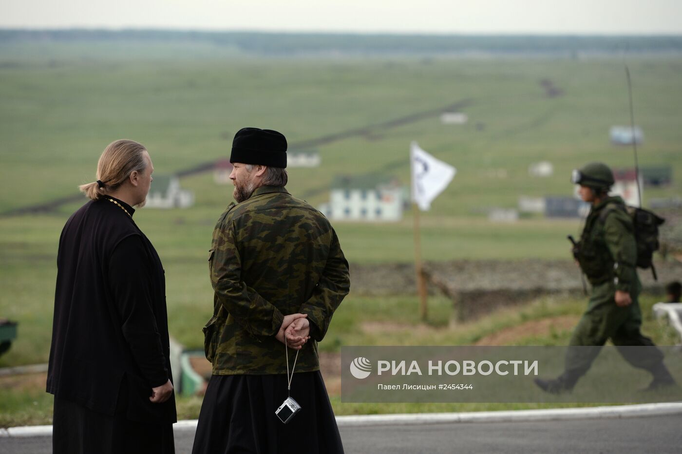 Учения войск Центрального военного округа на полигоне Чебаркуль