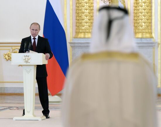В.Путин принял верительные грамоты у послов иностранных государств