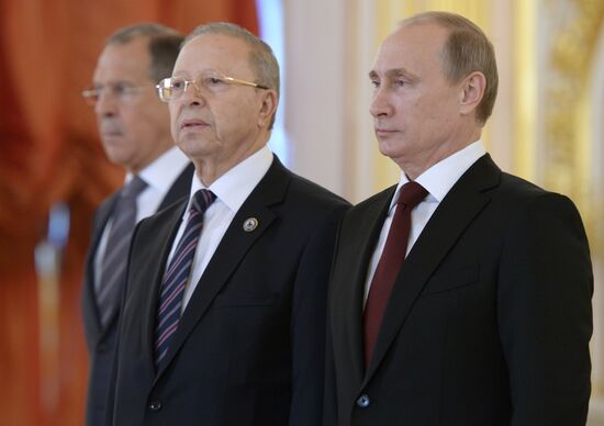 В.Путин принял верительные грамоты у послов иностранных государств