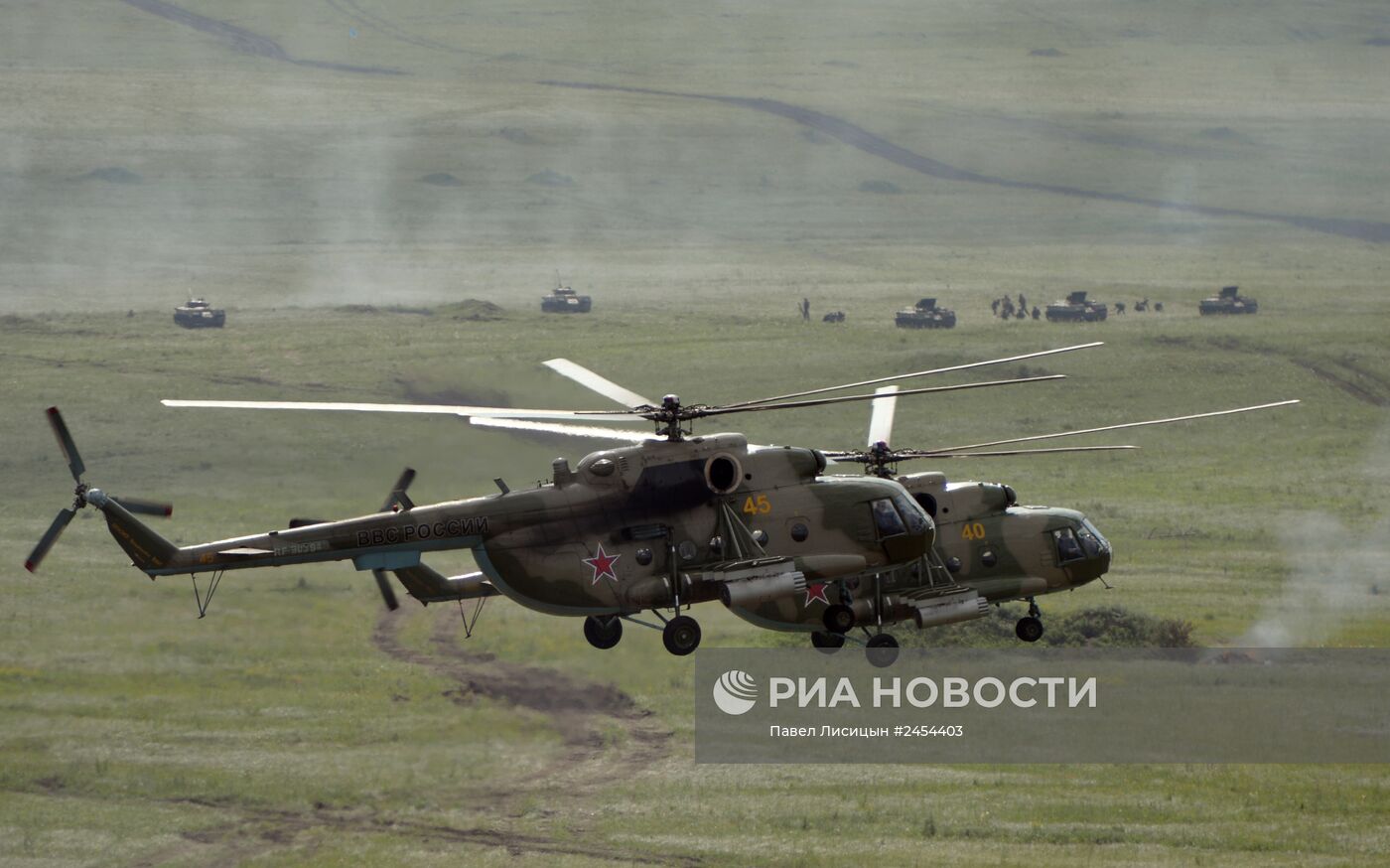 Учения войск Центрального военного округа на полигоне Чебаркуль