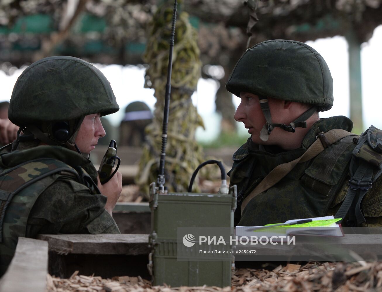 Учения войск Центрального военного округа на полигоне Чебаркуль