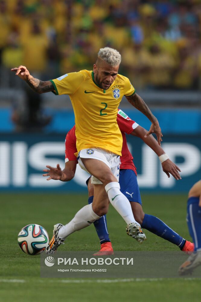 Футбол. Чемпионат мира - 2014. Матч Бразилия - Чили