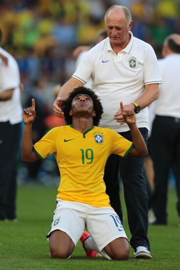 Футбол. Чемпионат мира - 2014. Матч Бразилия - Чили