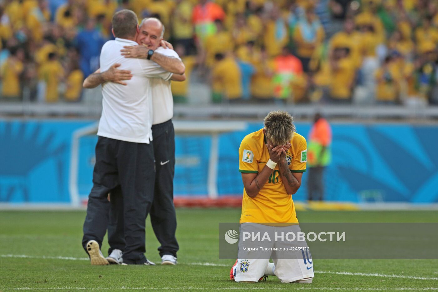 Футбол. Чемпионат мира - 2014. Матч Бразилия - Чили