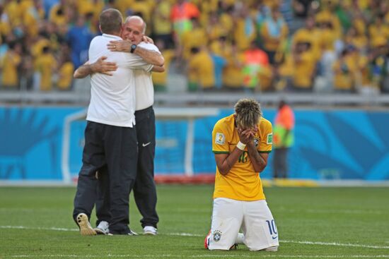 Футбол. Чемпионат мира - 2014. Матч Бразилия - Чили