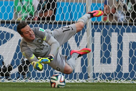 Футбол. Чемпионат мира - 2014. Матч Бразилия - Чили