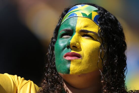 Футбол. Чемпионат мира - 2014. Матч Бразилия - Чили