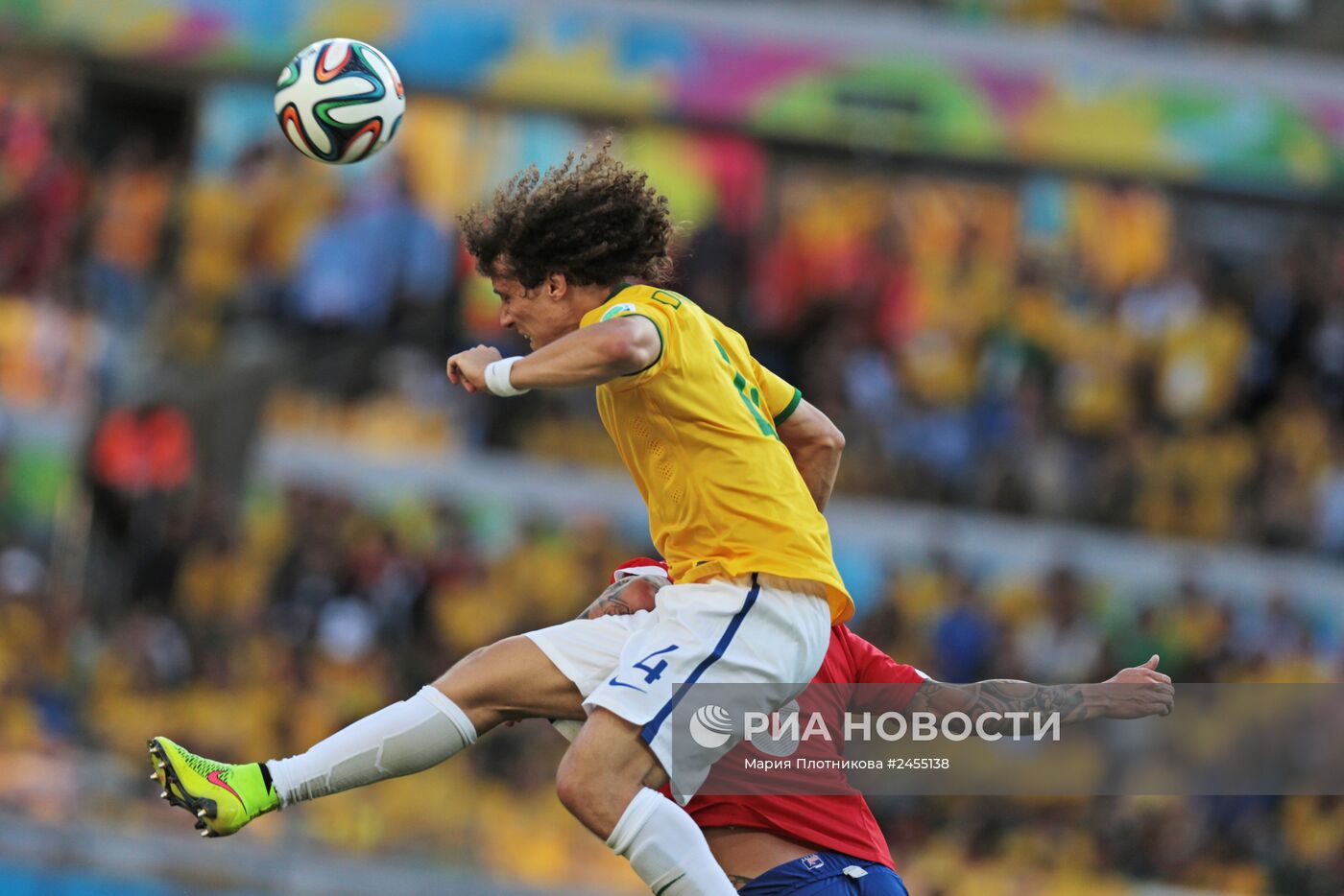 Футбол. Чемпионат мира - 2014. Матч Бразилия - Чили