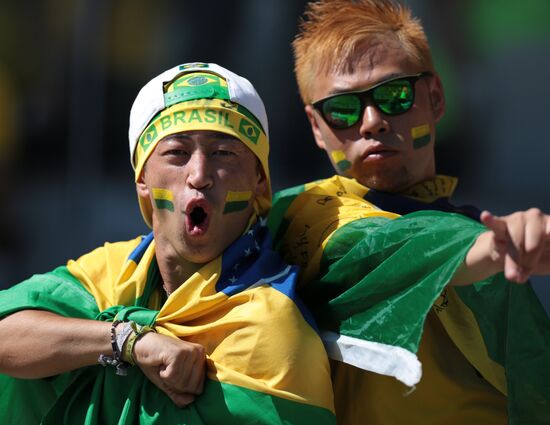 Футбол. Чемпионат мира - 2014. Матч Бразилия - Чили