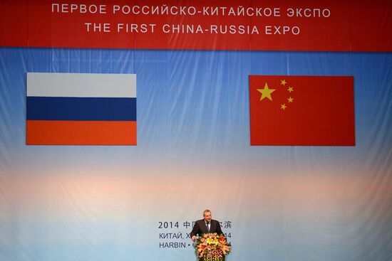 Д.Рогозин принял участие в работе первого российско-китайского ЭКСПО в Харбине