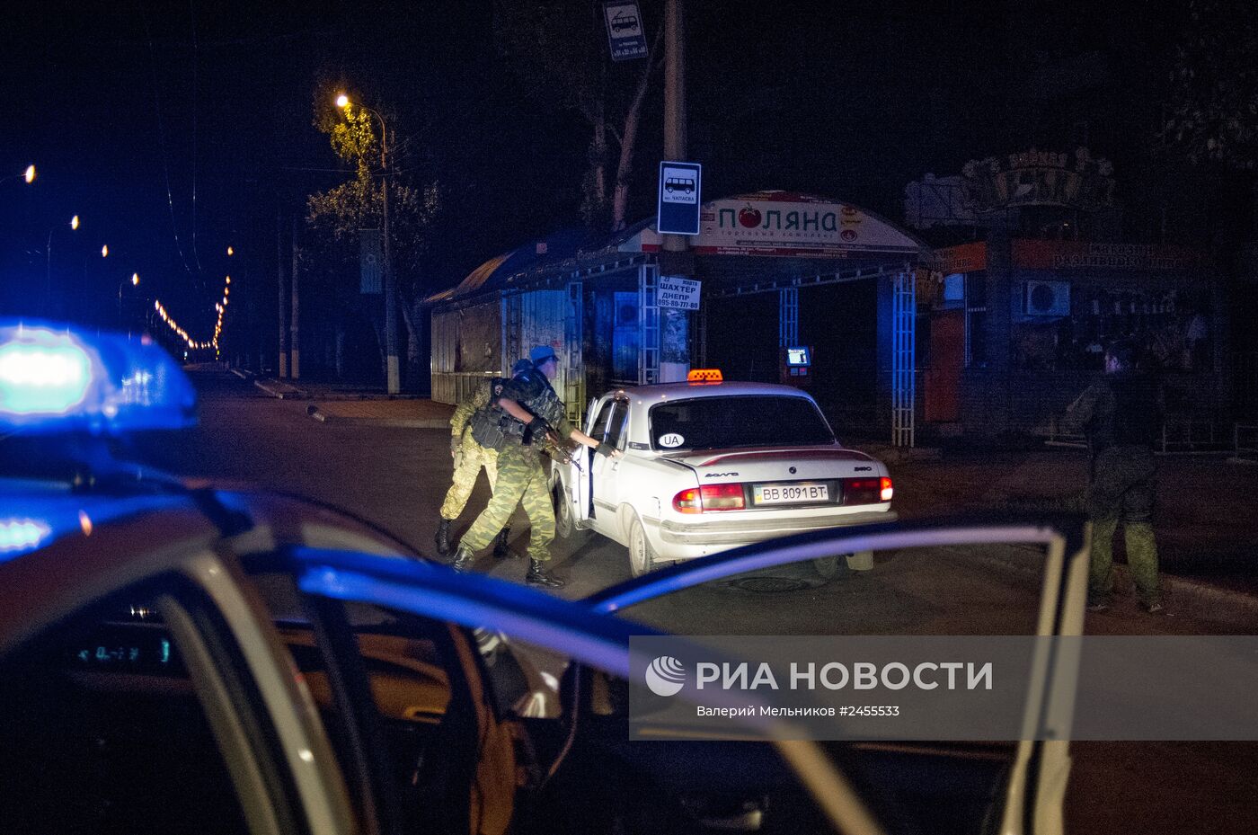 Группа быстрого реагирования народного ополчения в Луганске | РИА Новости  Медиабанк