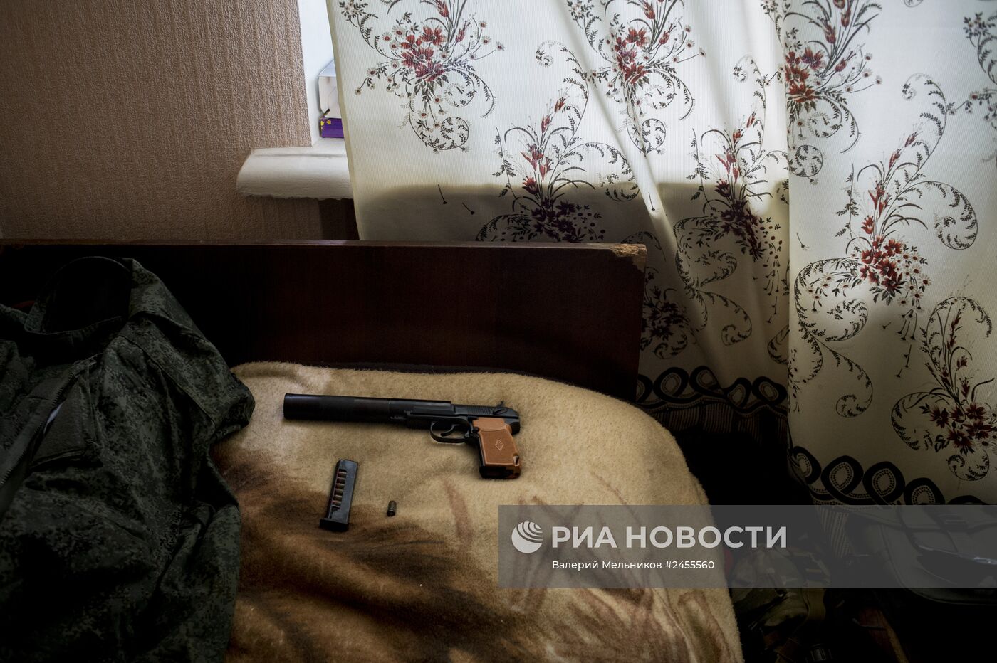 Группа быстрого реагирования народного ополчения в Луганске