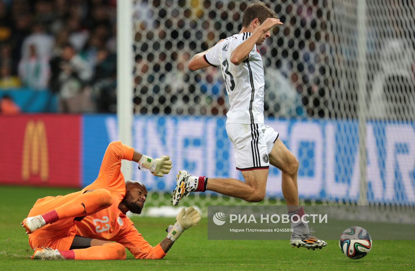 Футбол. Чемпионат мира - 2014. Матч Германия - Алжир