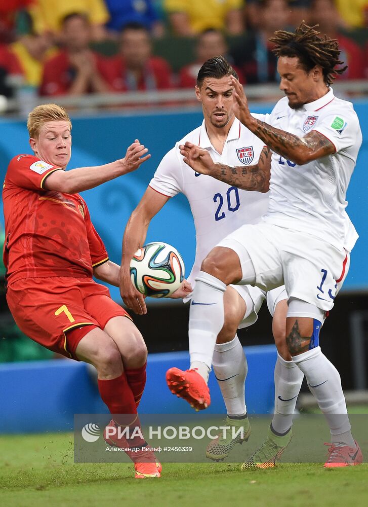 Футбол. Чемпионат мира - 2014. Матч Бельгия - США